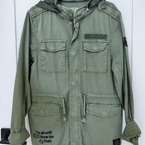 ZARA UNISEX MILITARY JACKET